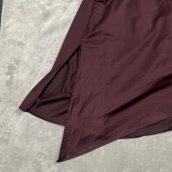 COS Dress 6 Puff Sleeve Midi Prairie Cottage Milkmaid Witchy Goth Flowy Pleated - Picture 16 of 16